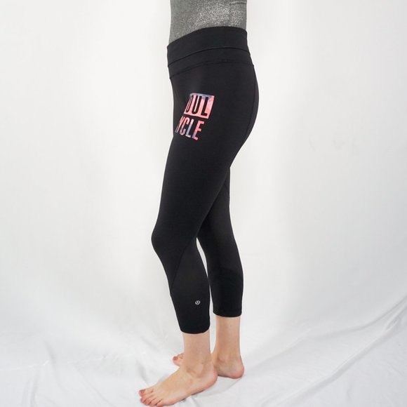 LULULEMON x SOULCYCLE Black Capri Leggings - Picture 6 of 7